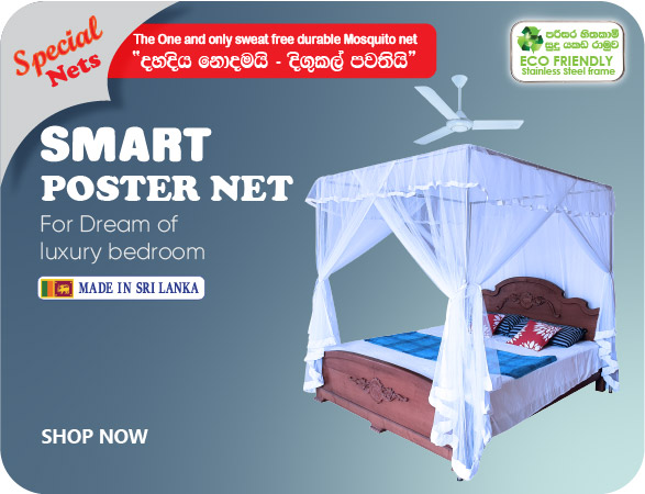 Special eco friendly Mosquito Nets in Sri lanka Option for the hanging issue of the mosquito net